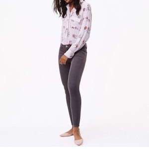 LOFT curvy skinny corduroy pants